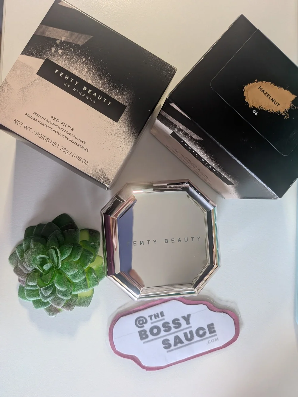 🌸 Fenty Beauty Pro Filt’r Setting Powder Full Size in Shade Hazelnut 06 NWT